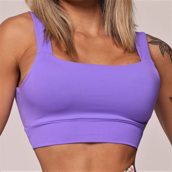 Top Faixa Violeta