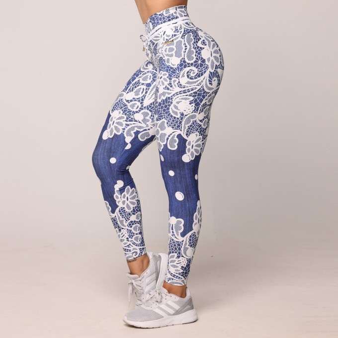 Legging Empina Bumbum Jeans Vintage Exclusiva