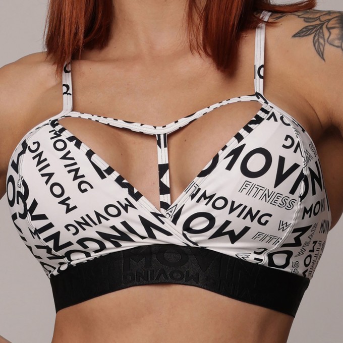 Top Moving com Elástico Lettering Exclusivo