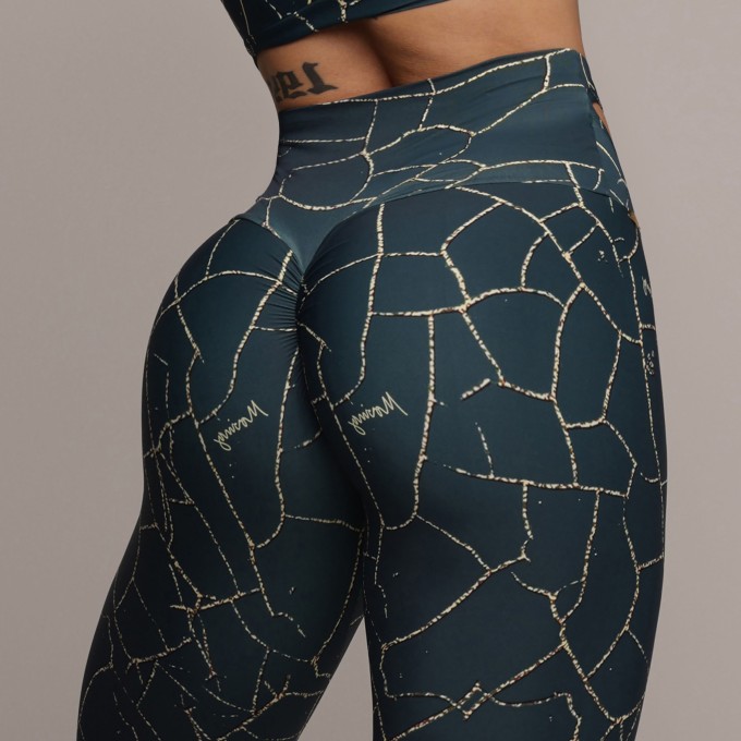 Legging Cós Máscara Empina Bumbum Sinapse Exclusiva