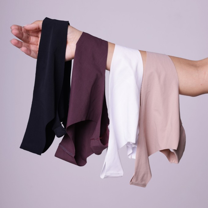 KIT 4 CALCINHAS WORKOUT BASIC SEM COSTURA - P