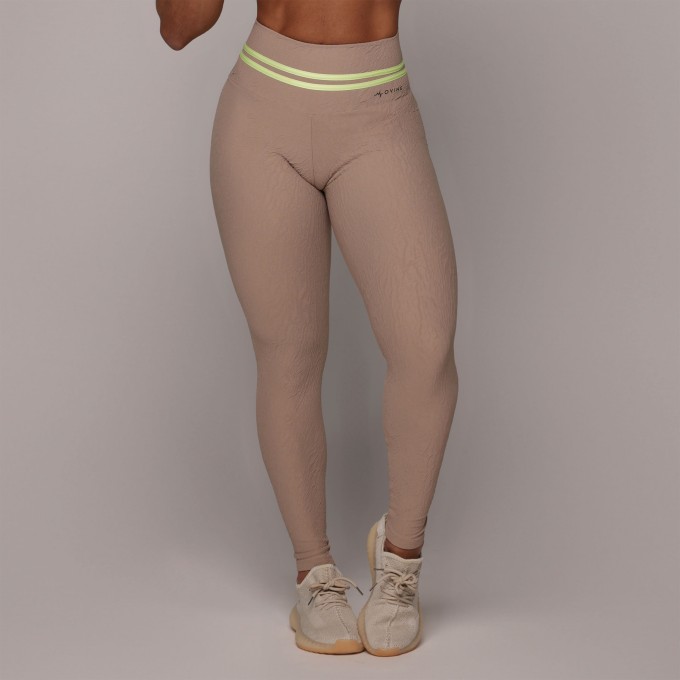 LEGGING EMPINA BUMBUM JACQUARD DUNAS NUDE