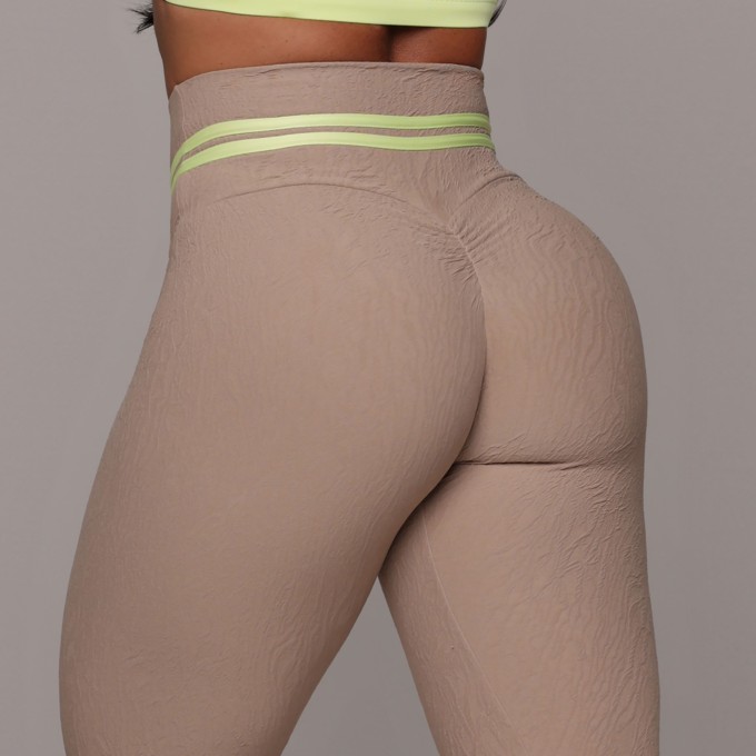LEGGING EMPINA BUMBUM JACQUARD DUNAS NUDE