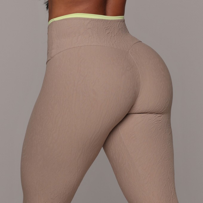 LEGGING HEART JACQUARD DUNAS NUDE