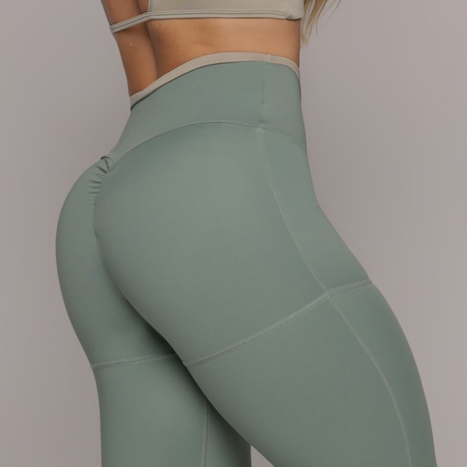 LEGGING PUMP EMPINA BUMBUM VERDE NÓRDICO