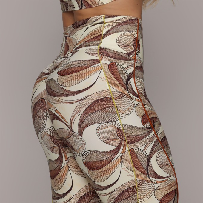 LEGGING HOPE EMPINA BUMBUM PAISLEY EXCLUSIVO