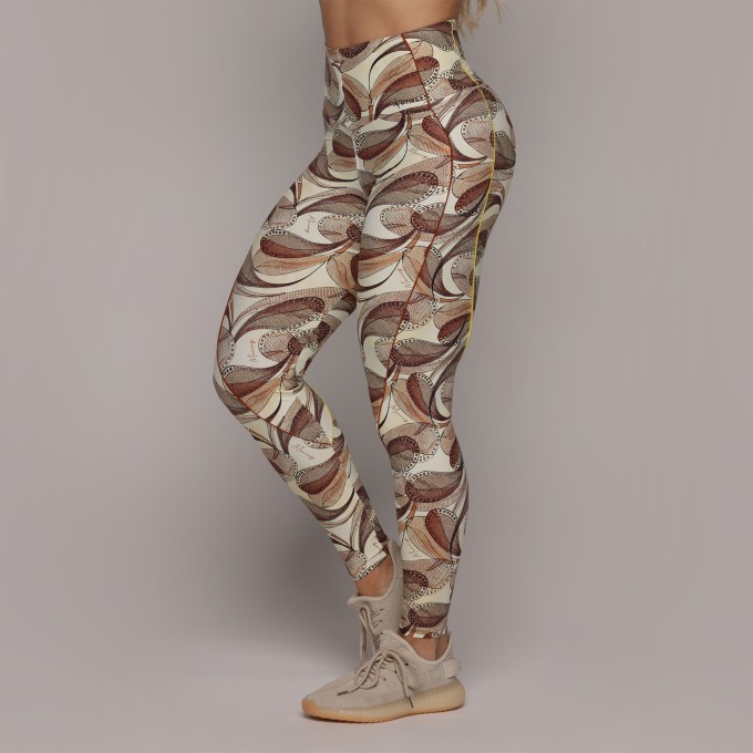 LEGGING HOPE EMPINA BUMBUM PAISLEY EXCLUSIVO