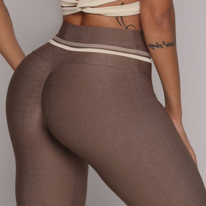 LEGGING EMPINA BUMBUM GLOSSY CRAVO