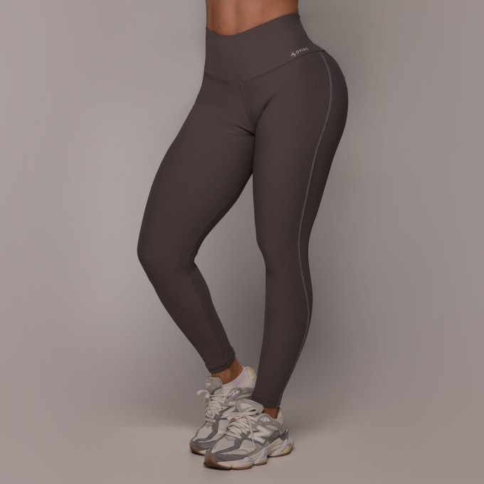 LEGGING VISION JACQUARD CANELADO CHUMBO