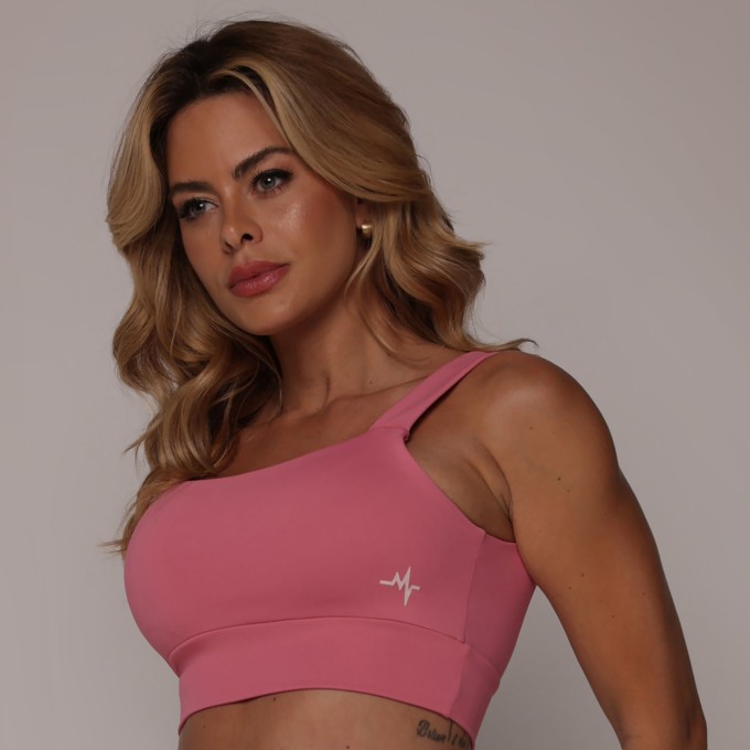 TOP FAIXA ROSA SECO