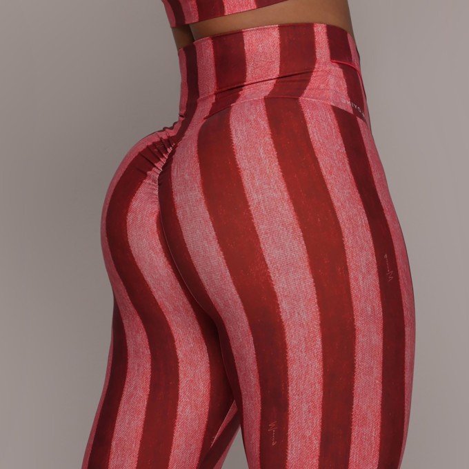 LEGGING CHADE EMPINA BUMBUM CERISE EXCLUSIVA