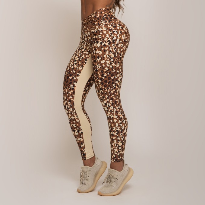 LEGGING STEP EMPINA BUMBUM ONÇA BRUSH EXCLUSIVA