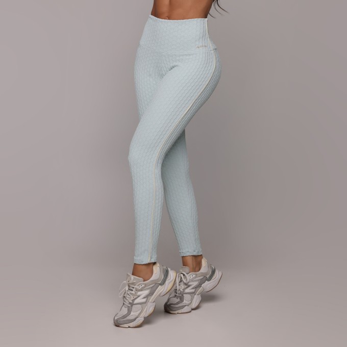 LEGGING JUMP EMPINA BUMBUM JACQUARD SAVOIR CIEL