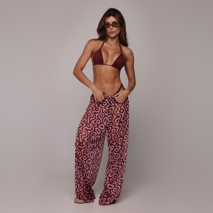 CALÇA PANTALONA DE TULE BATÔ EXCLUSIVA